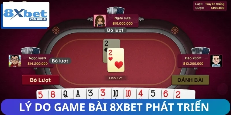 Game Bài 8XBET Phát Triển Mạnh Trên Mobile Vào Năm 2026 1 Lý do game bài 8XBET phát triển mạnh vượt bậc